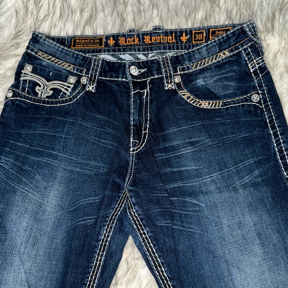 Rock Revival Size 38/32 Mens - Picture 2 of 8